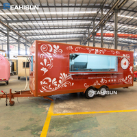  DOT 移动冰淇淋餐厅广场拖车热狗车食品拖车食品卡车带全套厨房