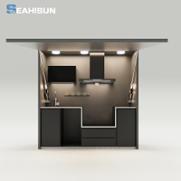 烧烤岛烧烤架抽屉水槽设备烧烤烤架 户外厨房 模块化