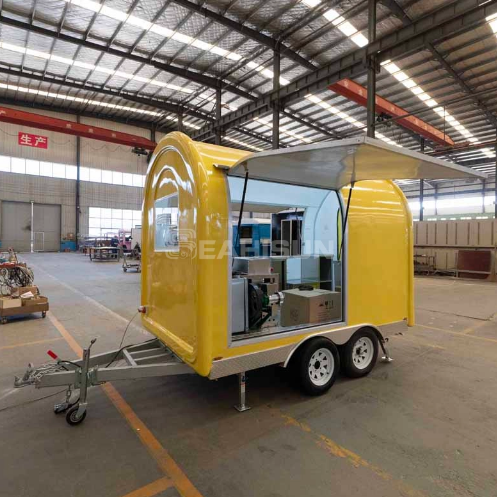 食品卡车平面图和布局完整指南