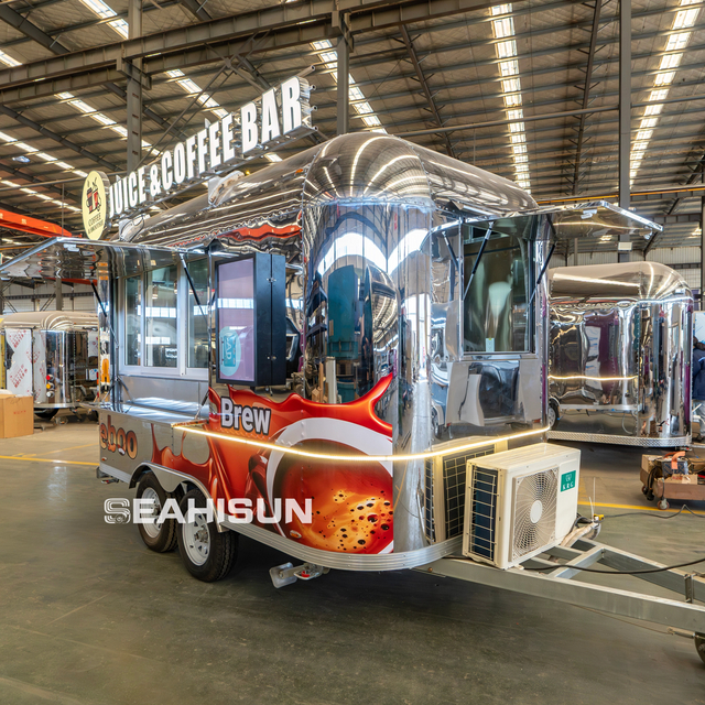 询问 2025 披萨食品车热狗街头移动食品卡车快餐拖车出售美国欧洲