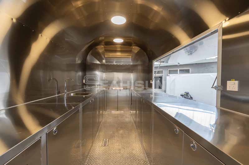 氧化铝气流食品拖车