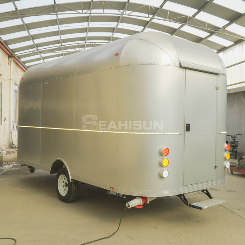 氧化铝气流食品拖车