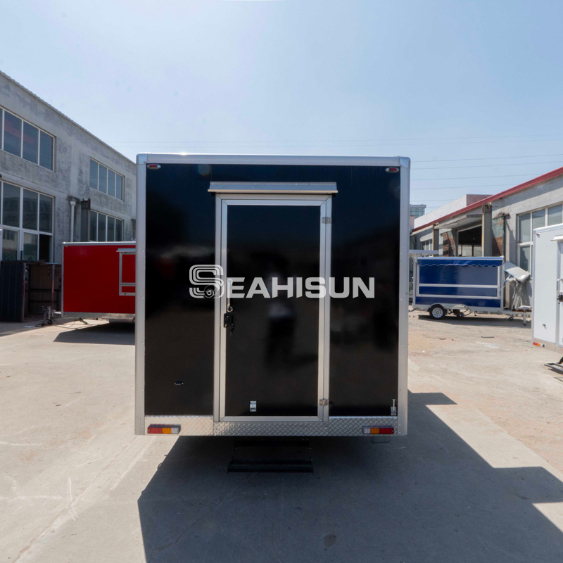 4.2m快餐拖车-移动厨房