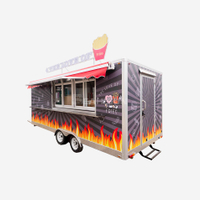 烧烤食品拖车-5.5m