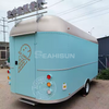 定制红色气流热狗食品拖车 SMA-5000