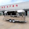 Airstream 304 不锈钢食品卡车移动冰淇淋热狗餐饮车食品拖车出售