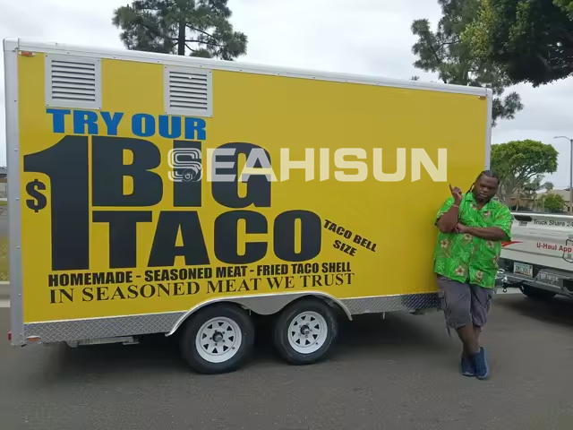 想开一家受欢迎的移动餐厅吗？从专业的食品拖车开始！