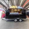 铁皮气流食品拖车-4m