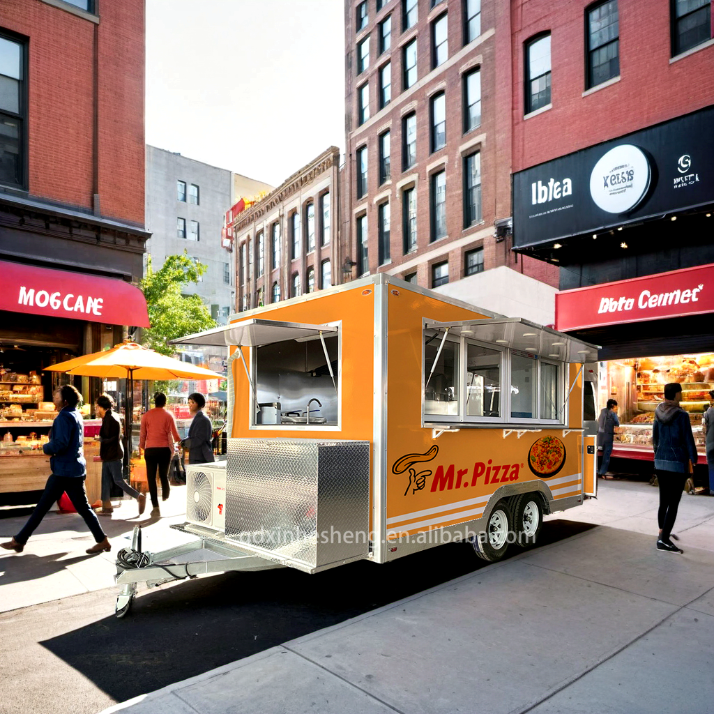 圆形餐车的设计优势和市场潜力