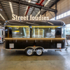 热销移动紧凑型厨房设备多合一解决方案移动食品车拖车适用于小型食品企业