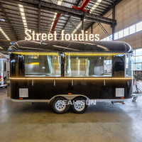 热销移动紧凑型厨房设备多合一解决方案移动食品车拖车适用于小型食品企业